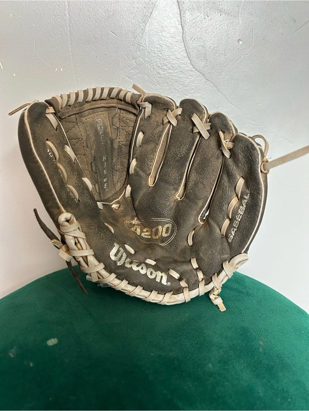 VTG Kirby Puckett Wilson Autograph Model A2151  R Throw 10” Baseball Glove Youth